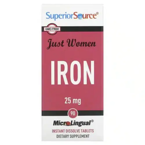 superior-source-just-women-iron-25-mg-90-tabl