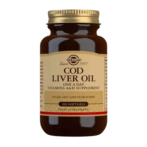 solgar-cod-liver-oil-rybii-zhir-100-kapsul