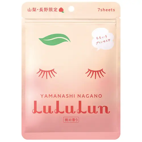 lululun-premium-sheet-mask-yamanashi-peach-tkanevaia-maska-7-sht