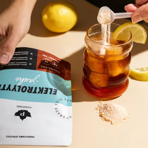 Электролитный порошок Pudhistamo Athletics Lemon-Cola 240 г