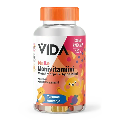 vida-nalle-multivitamin-wild-berry-orange-120-pcs