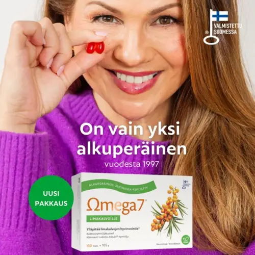 Двойное облепиховое масло Omega7 SBA24® 60 шт. для слизистых оболочек
