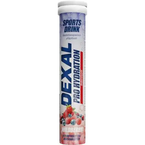 Dexal Pro Hydration Wildberry - спортивный напиток, 18 шипучих таблеток - партия