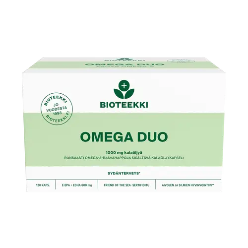 Bioteekki Omega Duo 120 капс.
