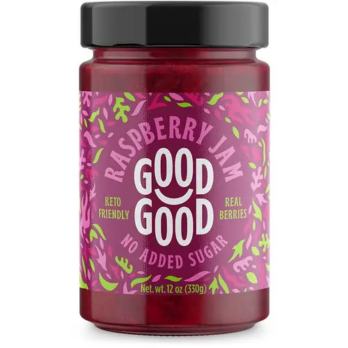 Good Good Rasberry Jam — малиновый джем, подходящий для кето-диеты, 330 г