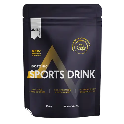 Изотонический спортивный напиток Puls Nutrition - спортивный напиток в порошке со вкусом лимона 500 г