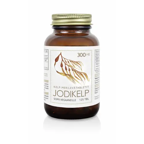 Aboa Medica Iodine Kelp 300 мкг - Таблетки из морских водорослей 125 таблеток - ПИЩЕВАЯ ДОБАВКА