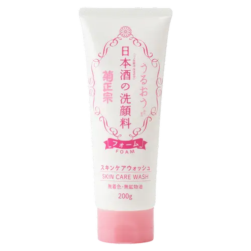 Очищающая пенка для умывания лица Kiku-Masamune Sake Skin Care Foaming Face Wash 200 г