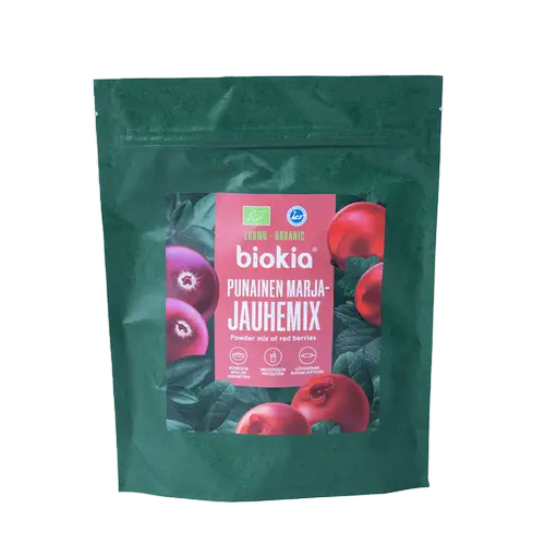 Органическая смесь красных ягод Biokia, 150 г — распродано