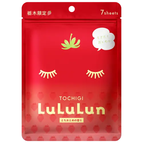 LuLuLun Premium Sheet Mask Tochigi Strawberry - Тканевая маска 7 шт.