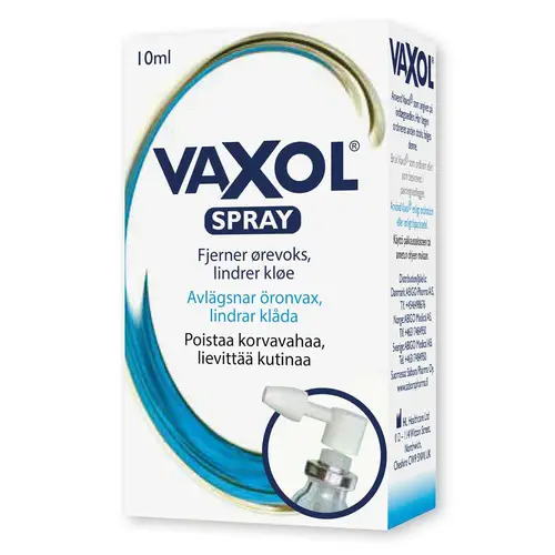 Спрей Vaxol - Размягчает и удаляет ушную серу 10 мл