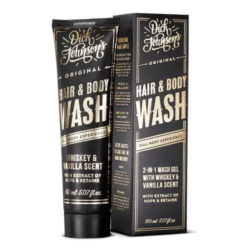 Dick Johnson Hair & Body Wash - Гель для волос и тела 150 мл - партия