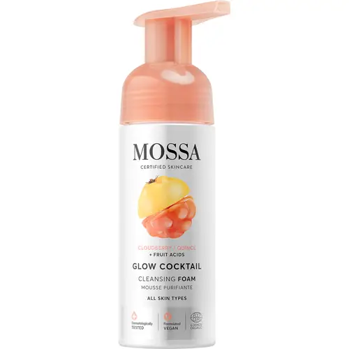 Очищающая пенка Mossa 150 мл Glow Cocktail