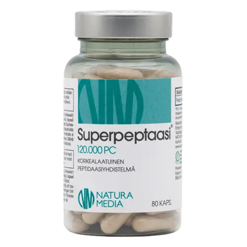 Натура Медиа Суперпептаза 80 капс.
