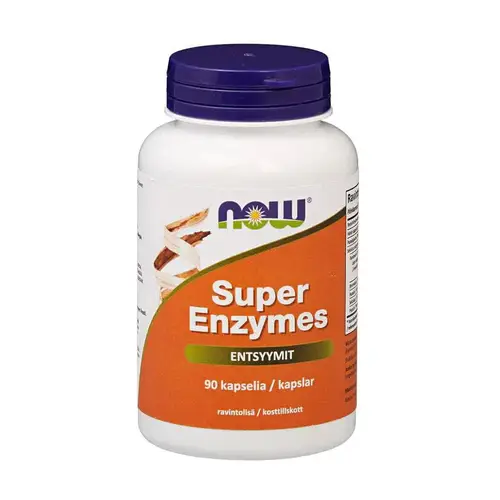 Now Foods Super Enzymes - Ферменты 90 капсул.