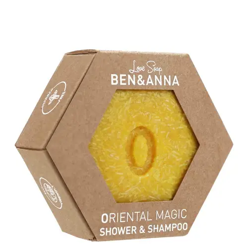 Ben & Anna Oriental Magic Shower & Shampoo - Питательное мыло для душа для волос и тела 60 г