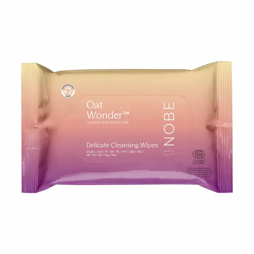 Очищающие салфетки NOBE Oat Wonder Delicate Cleansing Wipes - Очищающие салфетки для лица 25 шт.