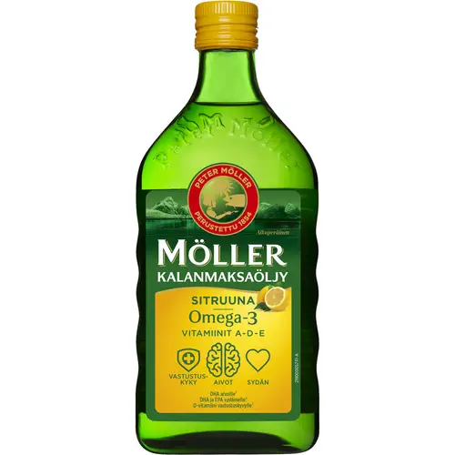 Рыбий жир Möller 500 мл с лимоном