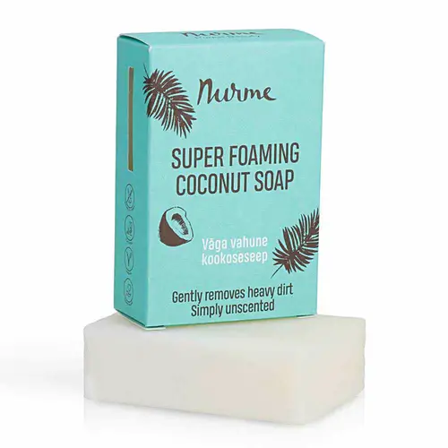 Nurme Super Foaming Coconut Soap - Кусковое кокосовое мыло 100 г