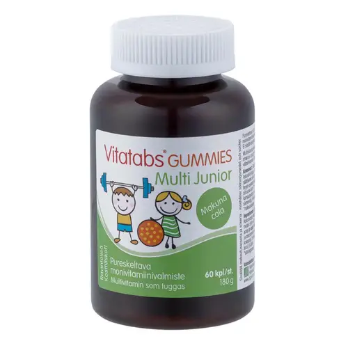 Vitatabs Gummies Multi Junior - Жевательные поливитамины-кола 60 шт