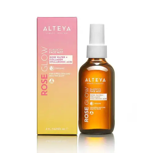 Alteya Organics Rose Glow Elasticity Rose Water - спрей с розовой водой 120 мл