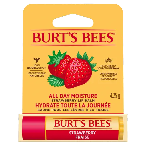 Бальзам для губ Burt's Bees Strawberry Lip Balm - крем для губ Strawberry 4,25 г