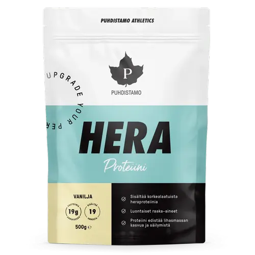 Pudhistamo Athletics Whey Protein Vanilla 500 g