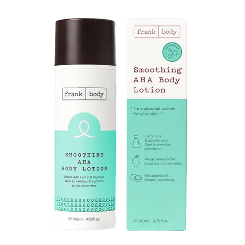 Frank Body Smoothing AHA Body Lotion - Крем для тела 140 мл - партия