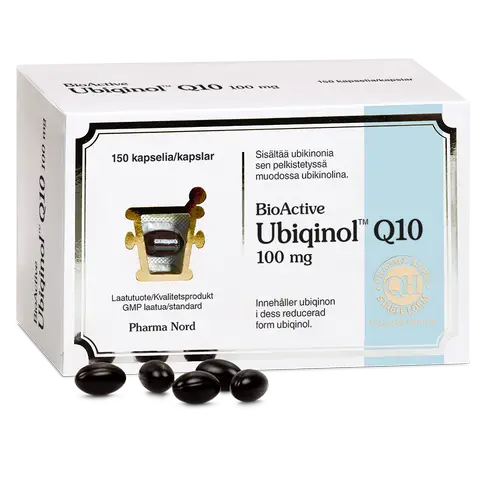 Pharma Nord BioActive Ubiqinol 100 мг Q10 - Убихинол 150 капс.