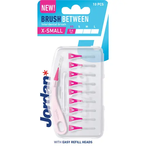 Межзубные ершики Jordan 10 шт. XS 0,4 мм