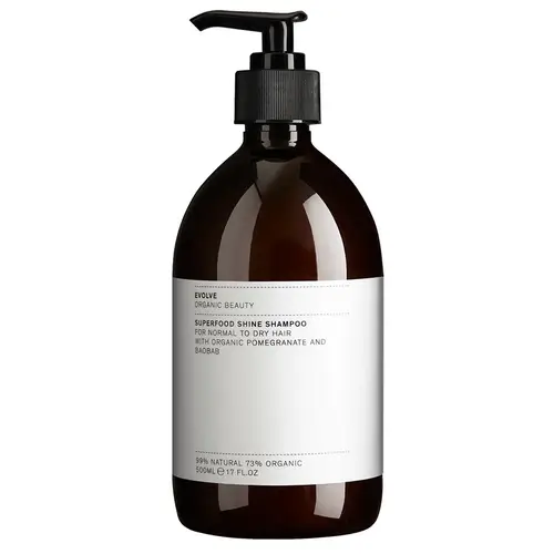 Evolve Organic Beauty Superfood Shine Shampoo - Питательный шампунь 500 мл