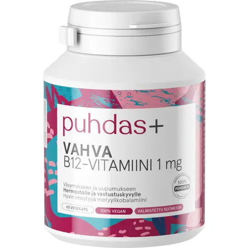 Сильный витамин B-12 Pure+ 60 шт.