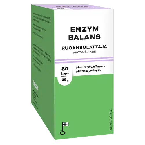 Enzym Balans - Мультиэнзимные капсулы 80 капсул.