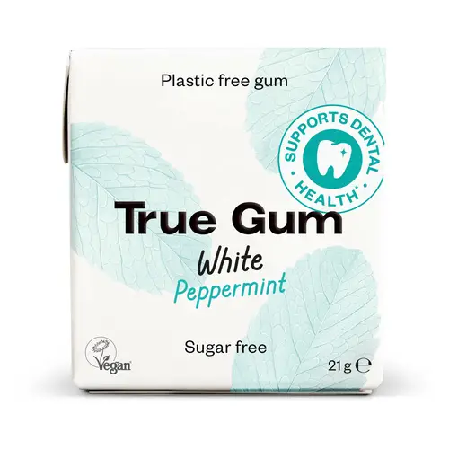 Жевательная резинка True Gum Xylitol со вкусом перечной мяты — без сахара
