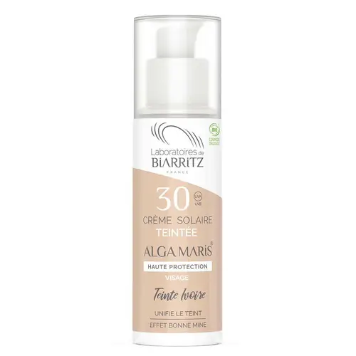 Солнцезащитный крем Alga Maris Tinted Sunscreen For Face Ivory SPF30 - 50 мл - лот