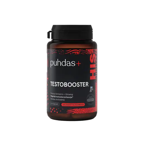 Pure+ Testobooster 60 растительных капсул.
