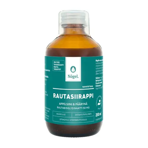 Сироп Nogel Stronger Iron со вкусом апельсина и груши 250 мл