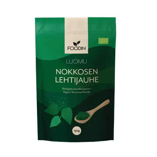 Листовой порошок Foodin Nokkonen 150 г - Органический