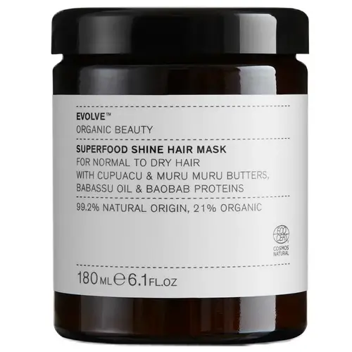 Маска для волос Evolve Organic Beauty Superfood Shine Hair Mask - маска для волос 180 мл