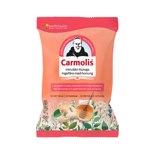 Carmolis Имбирно-медовая огуречная карамель 75 г