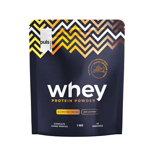 Puls Nutrition Whey Protein Powder Jaffa Orange Cake - Whey Protein Powder Jaffa Orange Cake 1 кг