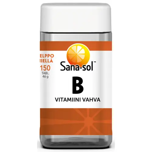 Сильные витамины группы Б SANA-SOL Vahva B vitamiini 150 таблеток