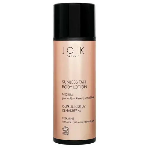 Joik Sunless Tan Body Lotion - крем для загара для тела - оттенок средний 150 мл