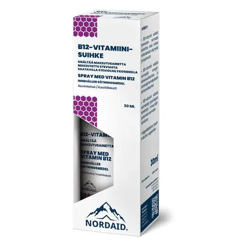 Nordaid B12 - Витаминный спрей для полости рта 30 мл