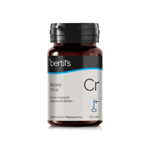 Бертилс Хром 50 мкг 100 табл.