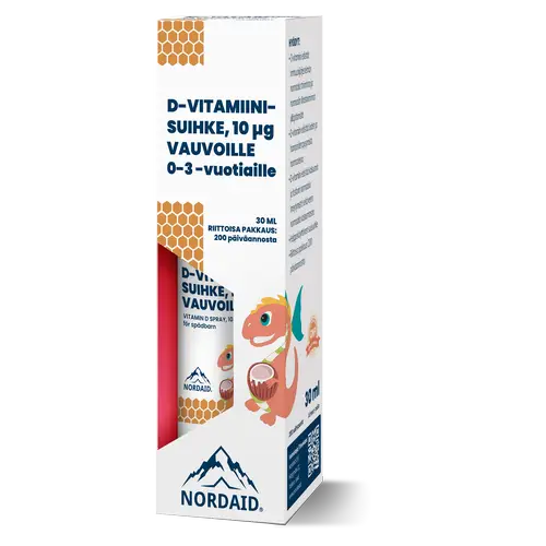 Спрей Nordaid D-Vitamin 10 мкг - Для младенцев (0-3 года) 30 мл