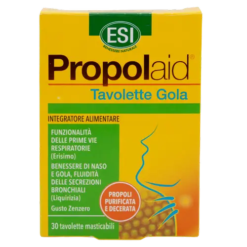 ESI Propolaid Lozenge - Ginger 30 tbl.