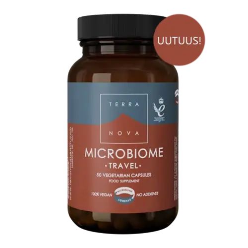 Terranova Microbiome TRAVEL 50 капсул.
