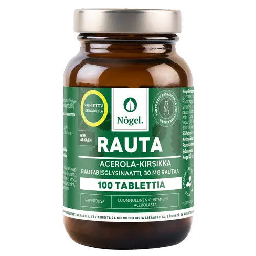 Nogel Iron Acerola-Cherry 30 мг 100 табл.