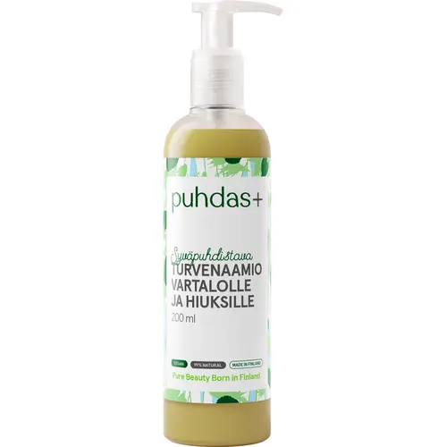 Торфяная маска Pure+ 100 мл глубокое очищение для тела и волос